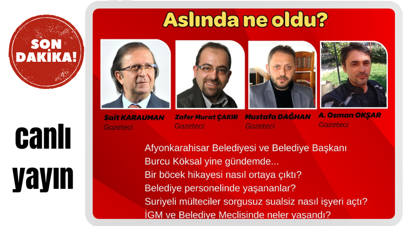 Aslında Ne Oldu Canlı Yayın da 